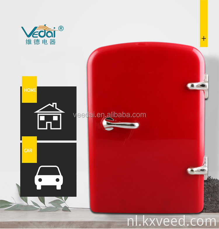 Etc4 zomer geen freon mini -koelkast roze